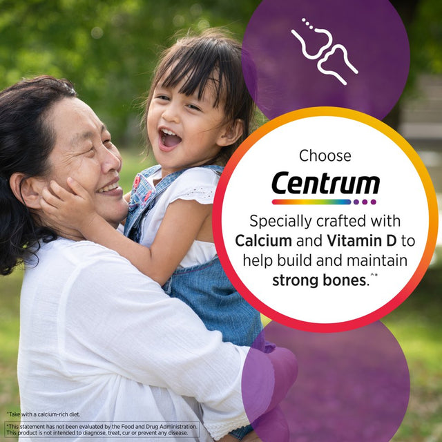 Centrum Minis Silver Womens 50 plus Vitamins, Multivitamin Supplement, Supports Memory and Cognition, 280 Count