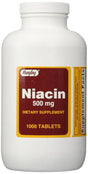 Niacin 500 Mg 1000 Tabs