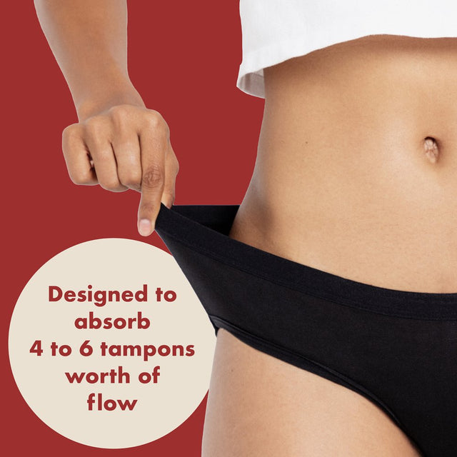 Period. by the Period Company. the Bikini Period. in Microfiber for Medium Flows. Size Medium