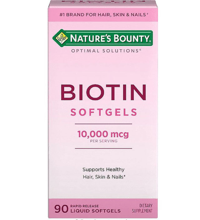 Nature'S Bounty Optimal Solutions Hair Growth, 90 Capsules