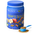 Balance of Nature Fiber & Spice - Psyllium Husk, Flax Seed, Turmeric & Apple - Spiced Cider Powdered Drink Mix - 30 Servings