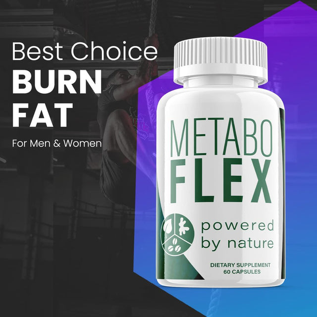 (2 Pack) Metaboflex - Keto Weight Loss Formula - Energy & Focus Boosting Dietary Supplements for Weight Management & Metabolism - Advanced Fat Burn Raspberry Ketones Pills - 120 Capsules