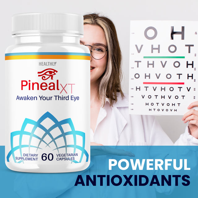 Pineal XT Gold Official Formula Brain Pills Advanced Supplement Pineal Xt Awaken Your Third Eye Supplement (60 Capsules)