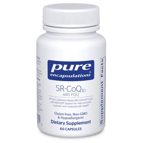 Pure Encapsulations Sr-Coq10 with PQQ | Supplement to Support Antioxidants, Cognitive, Mitochondrial, and Cardiovascular Health* | 60 Capsules