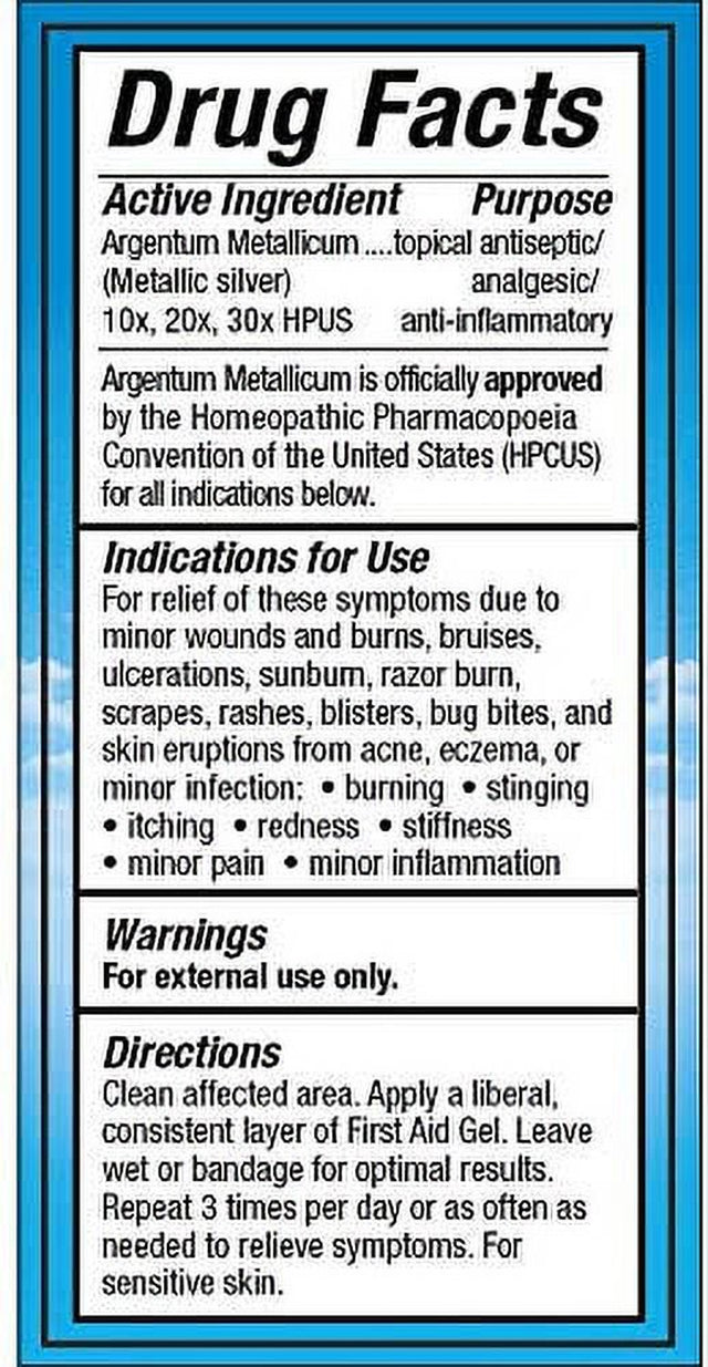 Sovereign Silver Bio-Active Silver Hydrosol for Immune Support - 10 Ppm, 4Oz (236Ml) Dropper plus 2Oz First Aid Gel - Homeopathic Medicine - plus Stress Bal