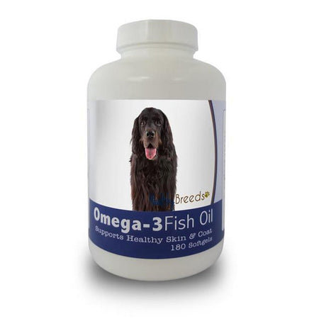 Healthy Breeds 840235141532 Gordon Setter Omega-3 Fish Oil Softgels, 180 Count