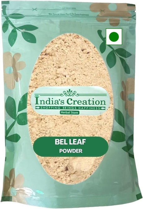 Aegle Marmelos Leaf Powder-Beal Patta Powder-Raw Herbs-Bel Leaves-Bel Patra-Bailpatr- Single Herbs-Jadi Buti (250 Gram)