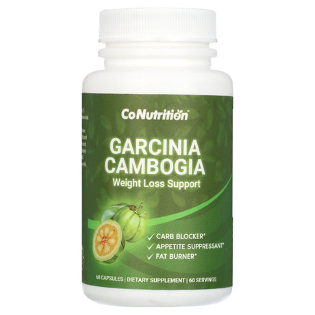 Conutrition Garcinia Cambogia Appetite Suppressant Digestion Supplement 60 Capsules