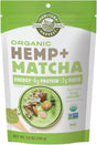 Manitoba Harvest Organic Hemp & Matcha Powder, 5.5 Oz – Energy, 6G of Protein, 2G of Fiber per Serving – Matcha Protein Powder - Blend in Smoothies – Vegan, Non-Gmo Project Verified - 56G of Caffeine