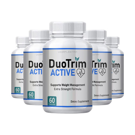 (5 Pack) Duotrim Active - Duotrim Active Weight Management Support Capsules