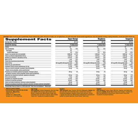 The Emergen-C Variety Pack Dietary Supplement Drink Mix with 1000Mg Vitamin C, 3 Flavors (90 Ct., 32 Oz. Pks.)