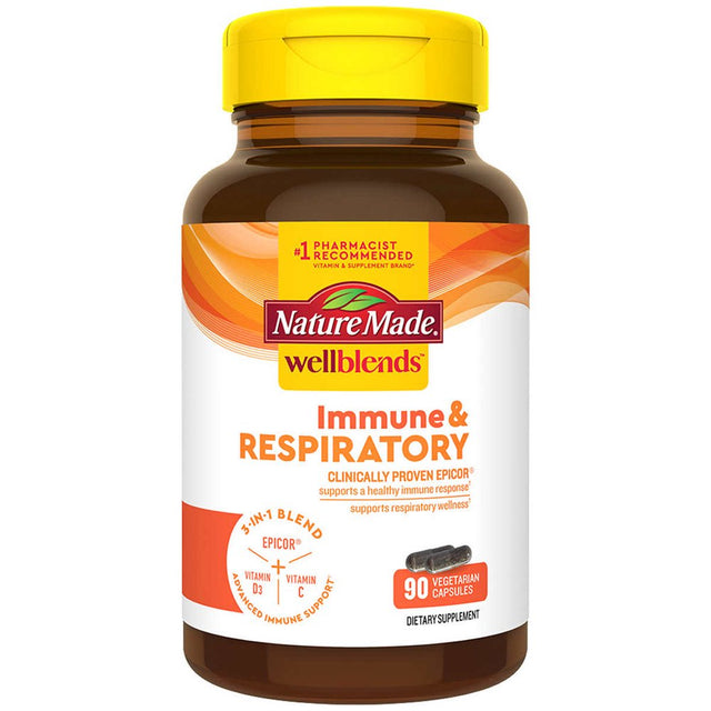 Nature Made Wellblends Immune & Respiratory, 90 Capsules