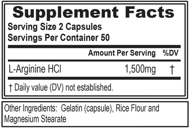 Evlution Nutrition Nitric Oxide Booster L-Arginine Supplement - High Potency Nitric Oxide Supplement with 1500Mg of L Arginine HCL for Enhanced Pumps Energy Muscle Growth and Vascularity NO Booster