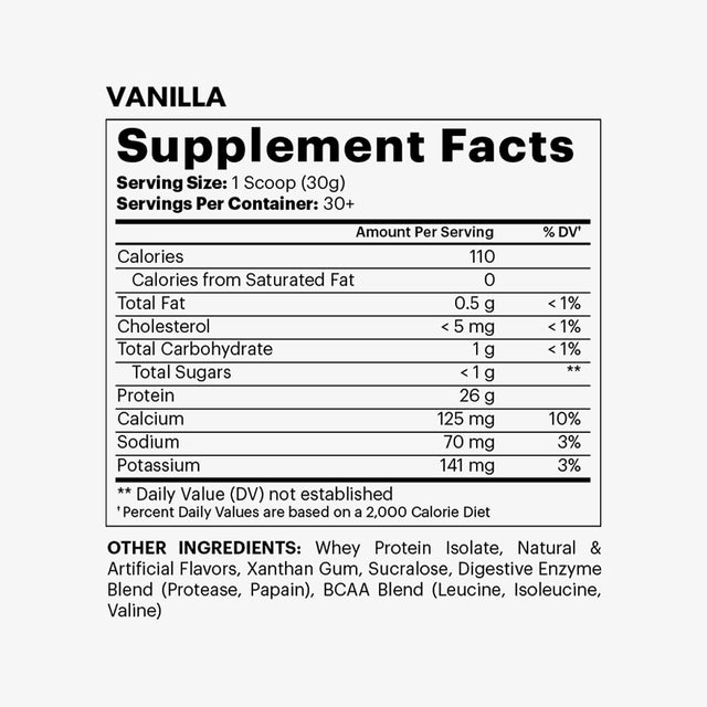 Dmoose Whey Isolate Protein Powder I 26 G Protein I 5.1G BCAAS I Gluten Free I Helps Maintain Muscle Mass & Decrease Recovery Time I Chocolate & Vanilla I 30 Servings