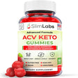 (1 Pack) Slim Labs Keto ACV Gummies - Supplement for Weight Loss - Energy & Focus Boosting Dietary Supplements for Weight Management & Metabolism - Fat Burn - 60 Gummies