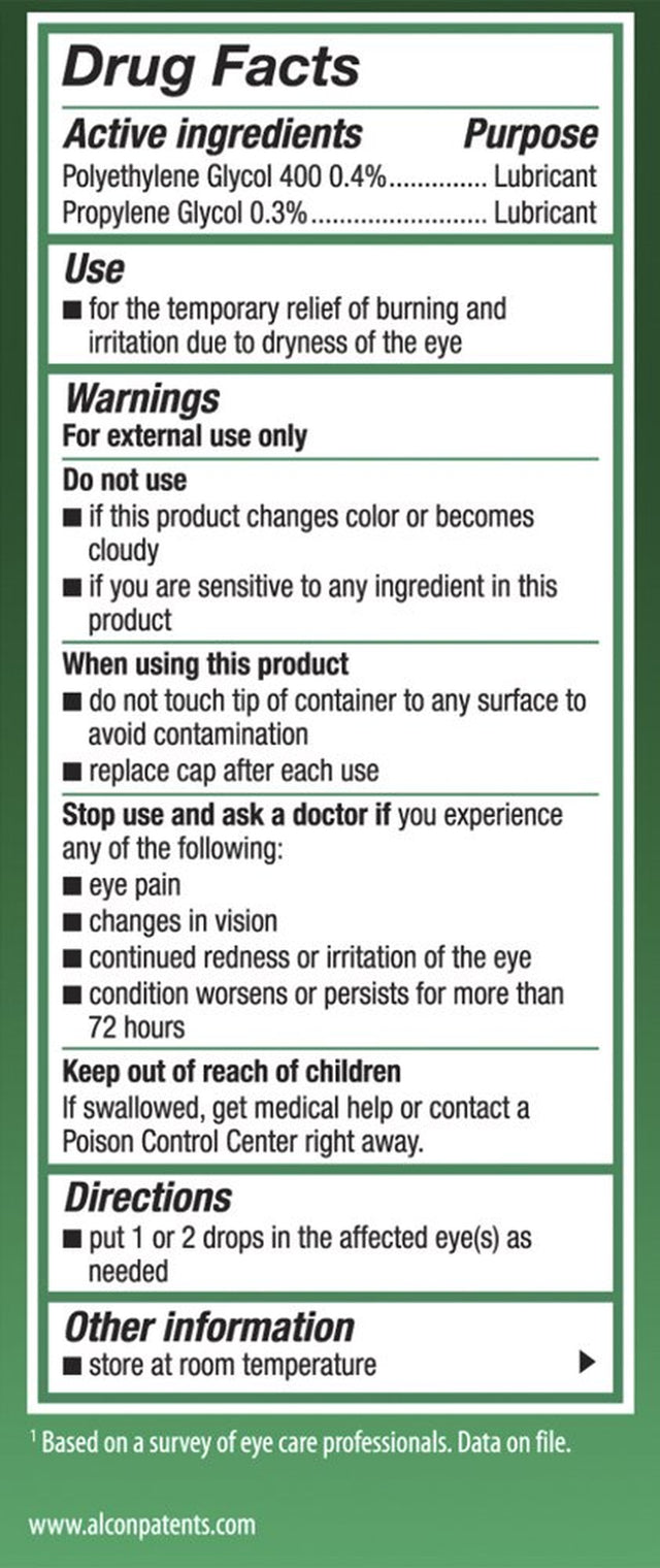 Systane Lubricant Long Lasting Eye Drops, 30 Ml