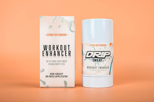 DRIP Sweat - Workout Enhancer - Natural Thermogenic Hot Slimming & Body Toning Sweat Stick for Men & Women.