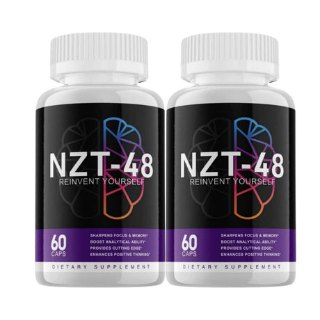 NZT-48 Brain Performance Support Capsules - 120 Capsules