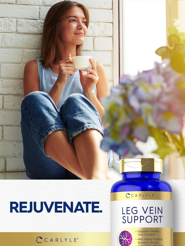 Leg Vein Supplement | 180 Capsules | by Carlyle