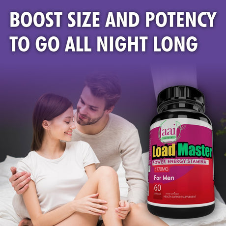 Loadmaster Testosterone Booster for Men, Libido Support & Performance 60 Pills