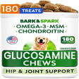 Bark&Spark Glucosamine Chews, for Dogs and Cats, Chicken , 180 Soft Chews, 15 Oz (432 G)