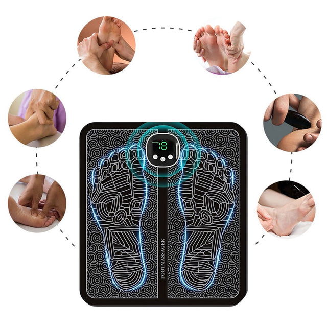 Kokovifyves Foot Massager for Neuropathy Feet, Whole Body Massager for Neuropathy, Foot Massager for Circulation and Pain Relief, for Those Who Stand and Work All Day