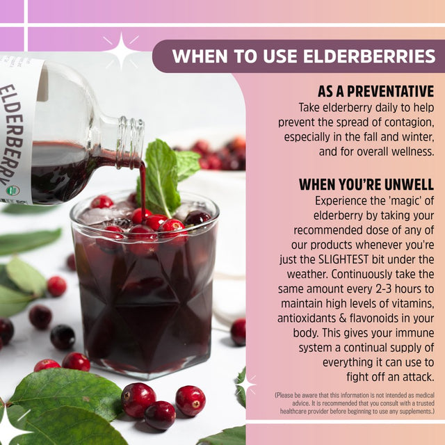 Seattle Elderberry Syrup with Raw Honey – Delicious, Gluten-Free Herbal Supplement with Potent Immune Benefits Made from Only Organic Ingredients in Small Batches in the USA - 16Oz