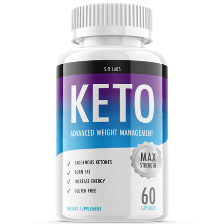 (1 Pack) Keto Pills - Weight Management - Fat Burner - Appetite Control & Suppressants - 60 Capsules