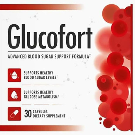 Glucofort Blood Sugar Support Capsules 30 Count