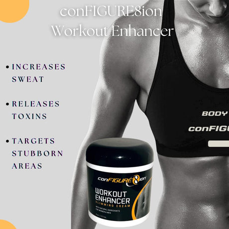 Workout Enhancement Slim Cream - Fat Burn Hot Gel for Belly Fat, Back Fat, Arms and Thigh Fat, Sweat Cream, Muscle Recovery, Reduce Joint Pain, Back Pain and Knee Pain, Cellulite Cream