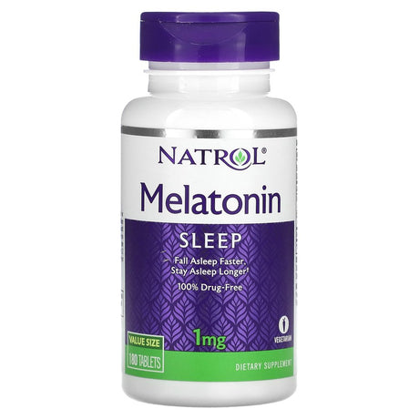 Natrol, Melatonin, 1 Mg, 180 Tablets