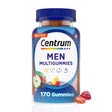 Centrum Multigummies Men'S Gummy Vitamins, Multivitamin Supplement, Assorted Fruit, 170 Count