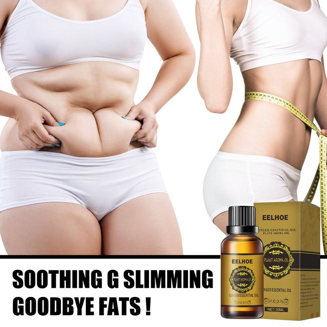 Ginger Firming Essential Oil Slimming Oil Massage Belly Thigh Muscle Shape Slimming Oil