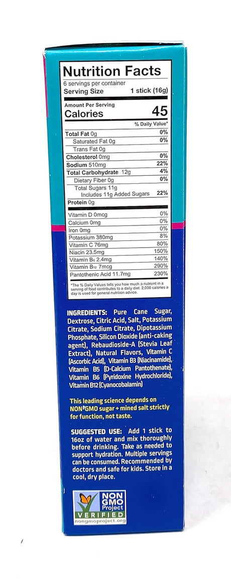 Liquid I.V. Hydration Multiplier Electrolyte Drink Mix - Passion Fruit Flavor - 6 Sticks