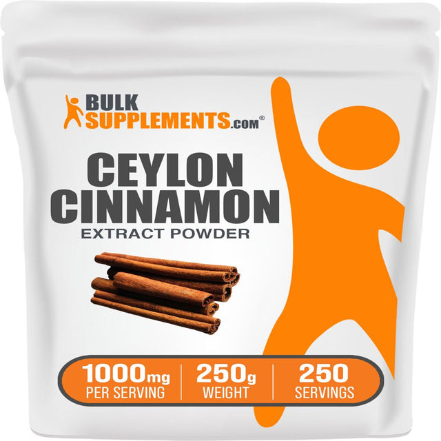 Bulksupplements.Com Cinnamon Bark Extract - Cinnamon Metabolism - Cinnamon Extract - Cinnamon Powder (250 Grams - 8.8 Oz)