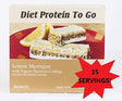 Diet Protein to Go Lemon Meringue Yogurt Bar - 35 SERVINGS (5 Boxes) - HIGH PROTEIN - LOW CARB