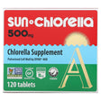 Sun Chlorella Chlorella Supplement, 500 Mg, 120 Tablets