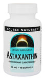 Source Naturals - Astaxanthin Antioxidant Carotenoid 12 Mg. - 90 Softgels