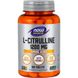 NOW Sports Nutrition, L-Citrulline, Extra Strength 1,200 Mg, Amino Acid, 120 Tablets