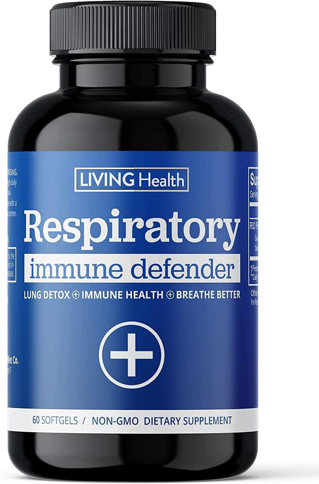 Respiratory Lung Cleanse & Detox. Support Health Lung against Airborne Virus Support Respiratory Health and Better Breath. 60 Capsule - Made in GMP Certified Facility.