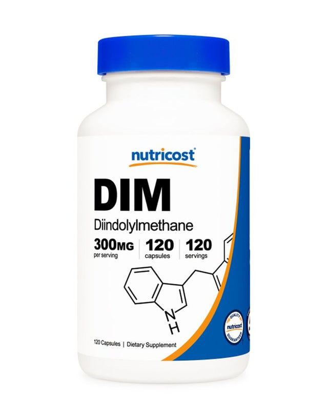 Nutricost DIM Capsules -- 300 Mg - 120 Capsules