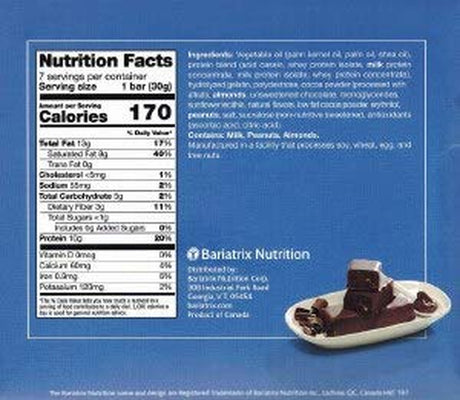 Proti Fit Chocolate Keto Bar by Bariatrix Nutrition