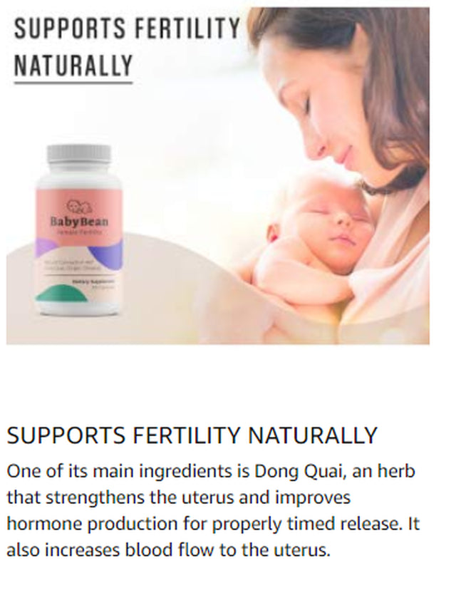 Conceive Fertility Pills for Women Supplements Support Conception for Fertility Prenatal Vitamins