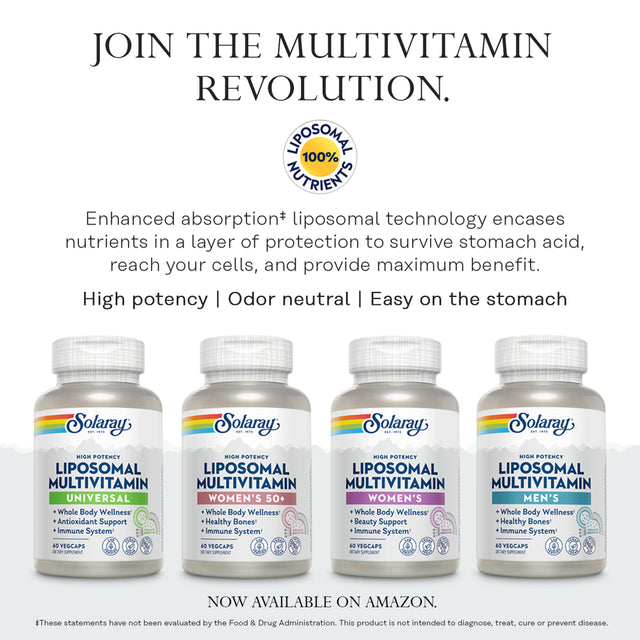 Solaray Once Daily High Energy Multivitamin, W/ No Iron | Complete Multi W/ Whole Food & Herb Base | Non-Gmo | 90 Vegcaps