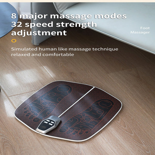 Weloille Foot Massager for Neuropathy Feet Whole Body Massager for Neuropathy Foot Massager for Circulation and Pain Relief for Those Who Stand and Work All Day(350*320*10Mm)