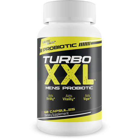 Probiotic Turbo XXL - Men’S Probiotic - Support Healthy Hormone Production & Male Reproductive Health - Aid Virility, Vitality, & Vigor - Promote Energy - Mood Support - Premium Probiotics for Men