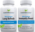 Lung Health and Immunity System Support Supplements | Improve Breathing and Strengthen Your Immune Defense | 30-Day Supply of Each