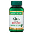 Nature’S Bounty Zinc, Immune Support Supplement, 50 Mg, 100 Caplets