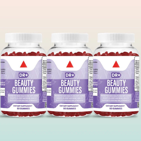 Collagen Gummies for Radiant Skin and Joint Health | 60 Gummies | 3-Pack