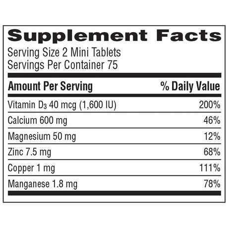 Caltrate Minis plus Minerals Calcium Vitamin D Supplement - 150 Ct